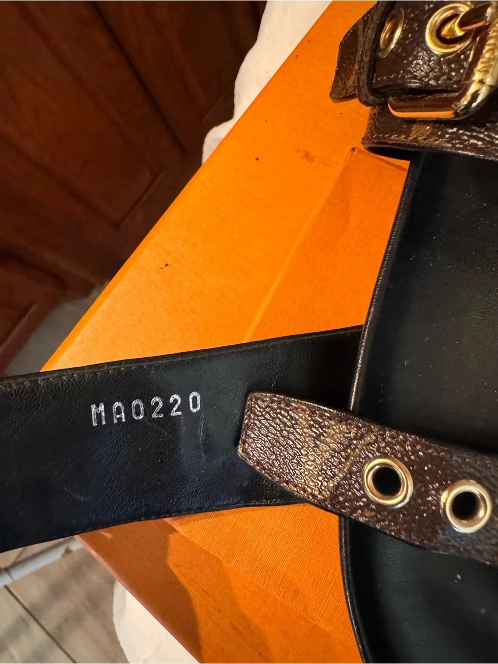 Authentic Louis Vuitton slide